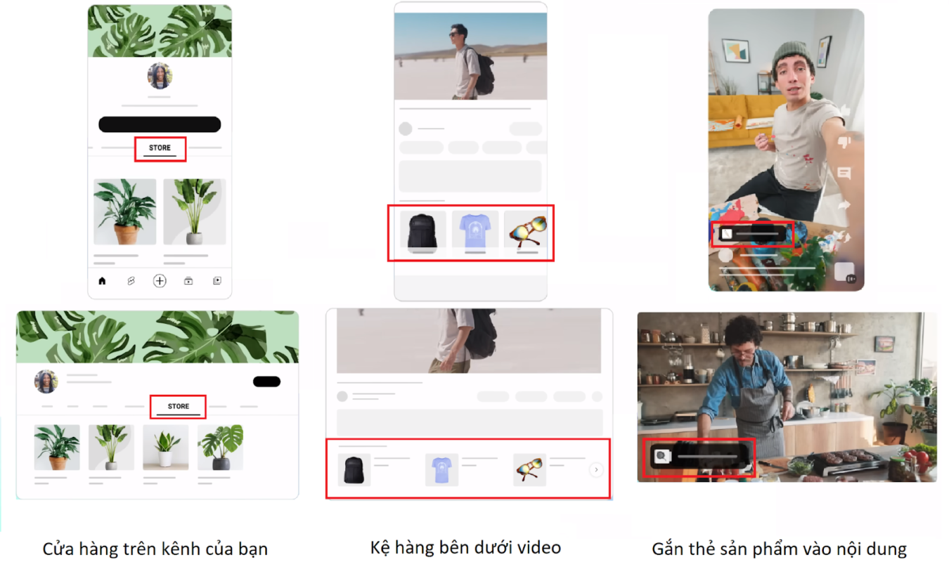 Kiếm tiền qua Youtube shop 