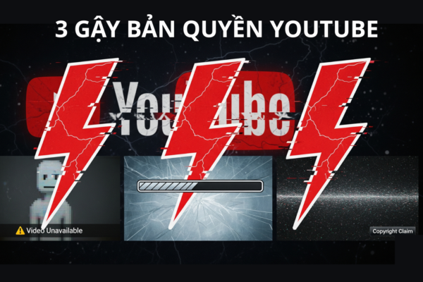 Bị 3 Gậy Bản Quyền YouTube, Cảnh Báo Quan Trọng, Những Hậu Quả Không Thể Lường Trước
