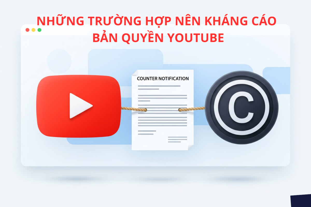 Khi Nào Nên Viết Kháng Cáo Bản Quyền YouTube?
