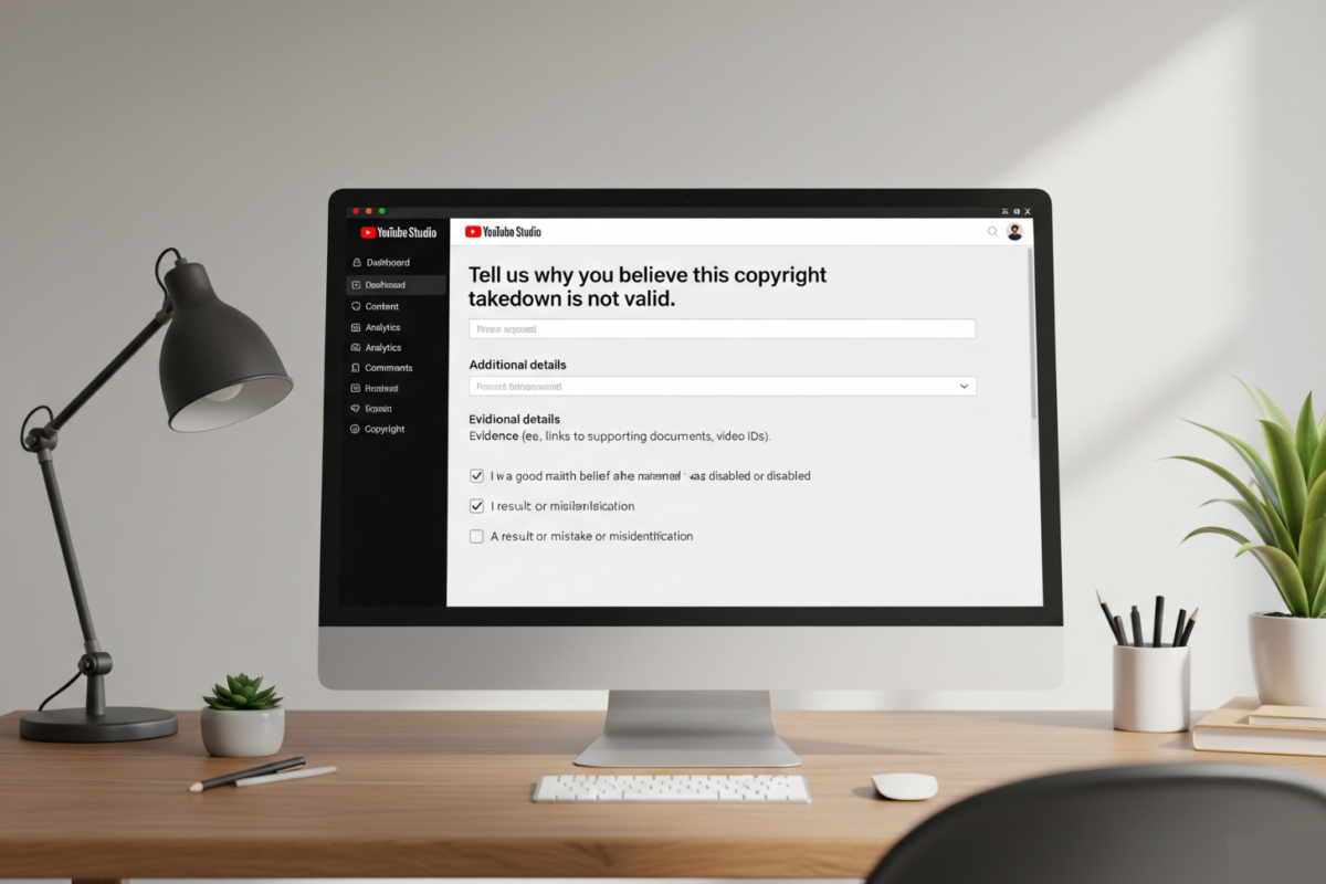 Cách Viết Kháng Cáo Bản Quyền YouTube Chuẩn Cgo Người Mới