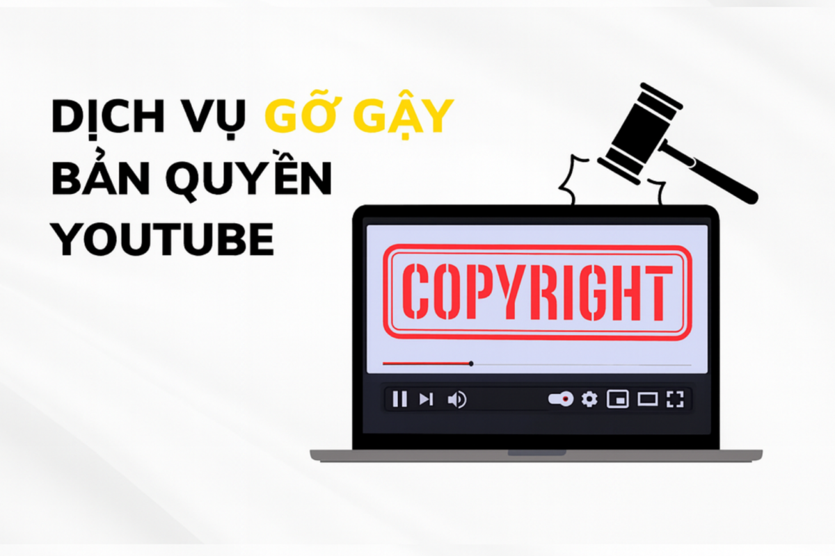 Dịch Vụ Gỡ Bản Quyền Youtube Của Học Viện Youtube