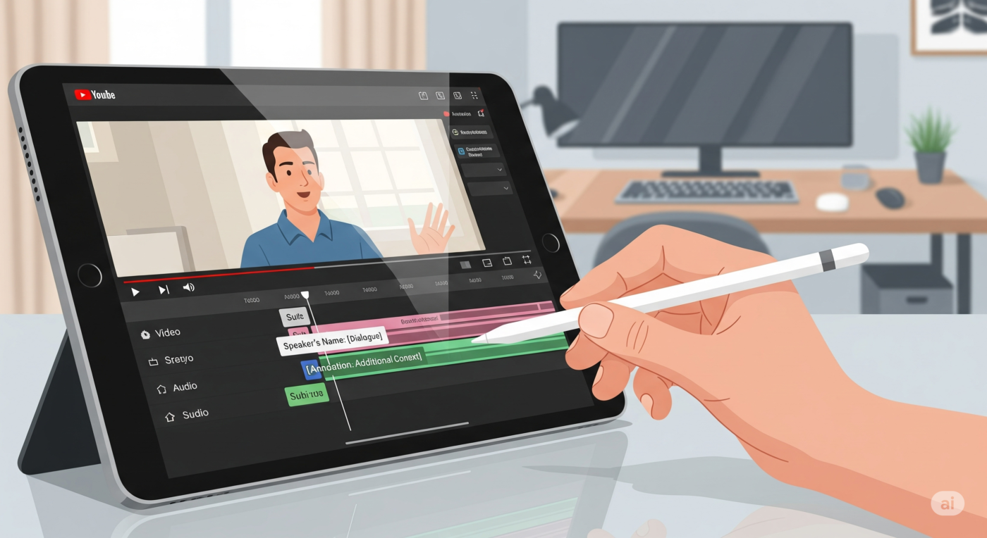 Thêm Phụ Đề Hoặc Chú Thích Tạo Tính Mới 