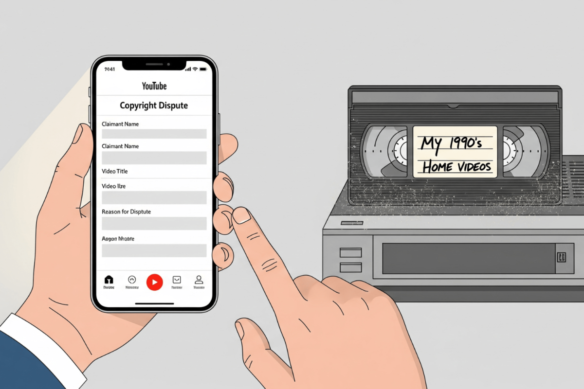 Thực Hiện Kháng Cáo Claim Bản Quyền Video Cũ