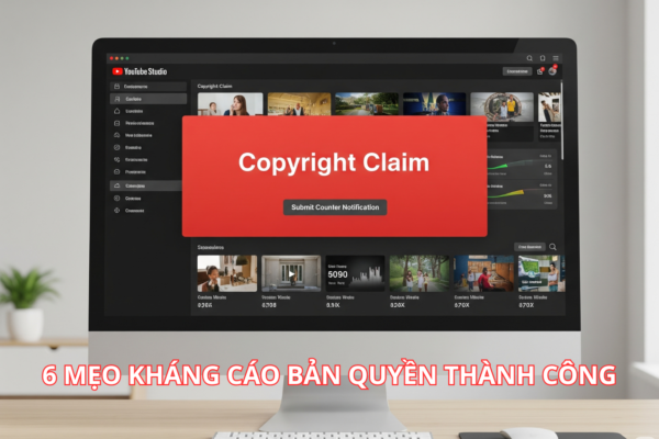 Top 6 Mẹo Kháng Cáo Bản Quyền YouTube Chắc Chắn Thành Công Ngay Lần Đầu