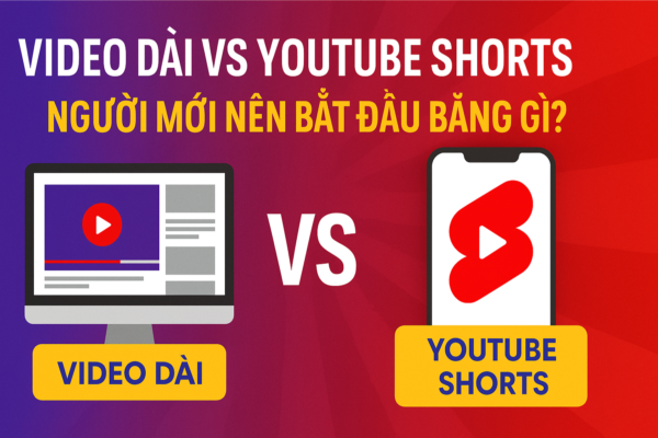 Video Dài Vs Youtube Shorts: Người Mới Nên Bắt Đầu Xây Kênh Như Thế Nào?