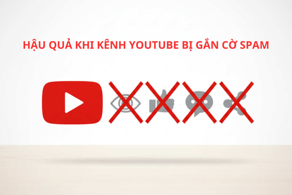 Hậu Quả Khi Kênh YouTube Bị Gắn Cờ Spam