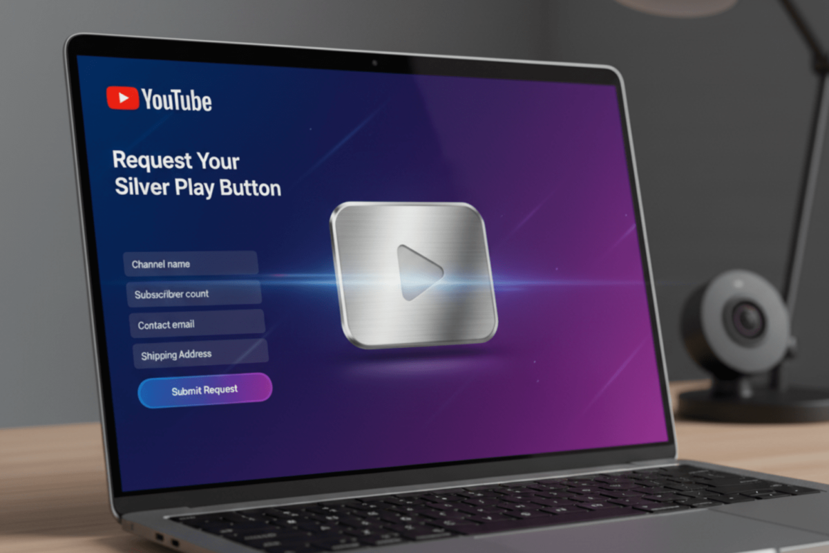 Quy trình nhận nút bạc YouTube chuyên nghiệp tại Học Viện YouTube