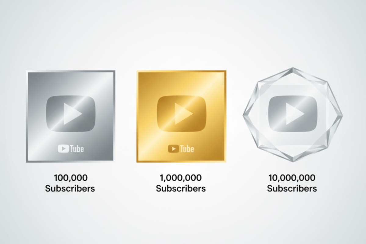 Dịch Vụ Xin Nút Bạc YouTube Của Học Viện YouTube