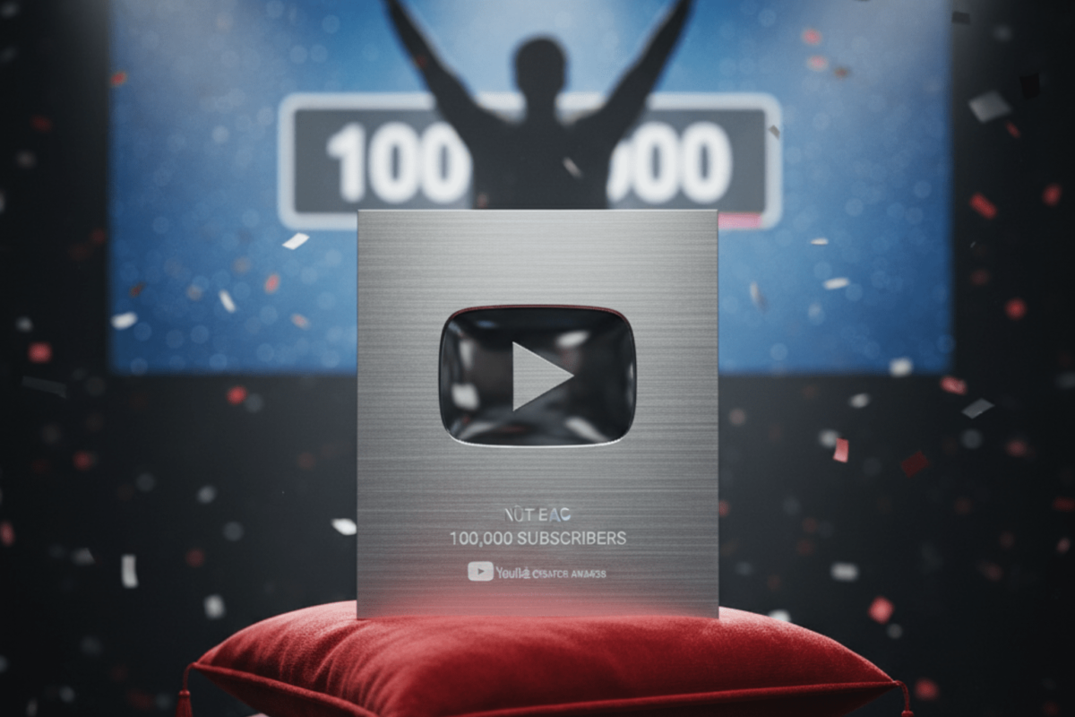 Điều Kiện Xin Nút Bạc YouTube 2025 Chuẩn Cho Người Mới