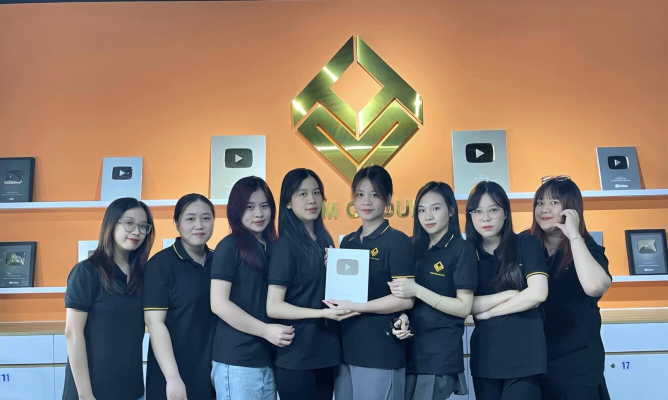 Đội ngũ chuyên viên Học Viện Youtube dày dặn kinh nghiệm