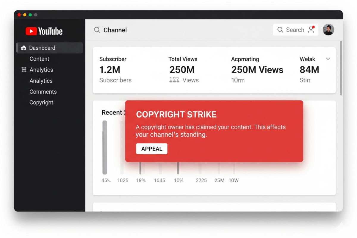 Lưu Ý Khi Sử Dụng Mẫu Kháng Cáo Bản Quyền YouTube