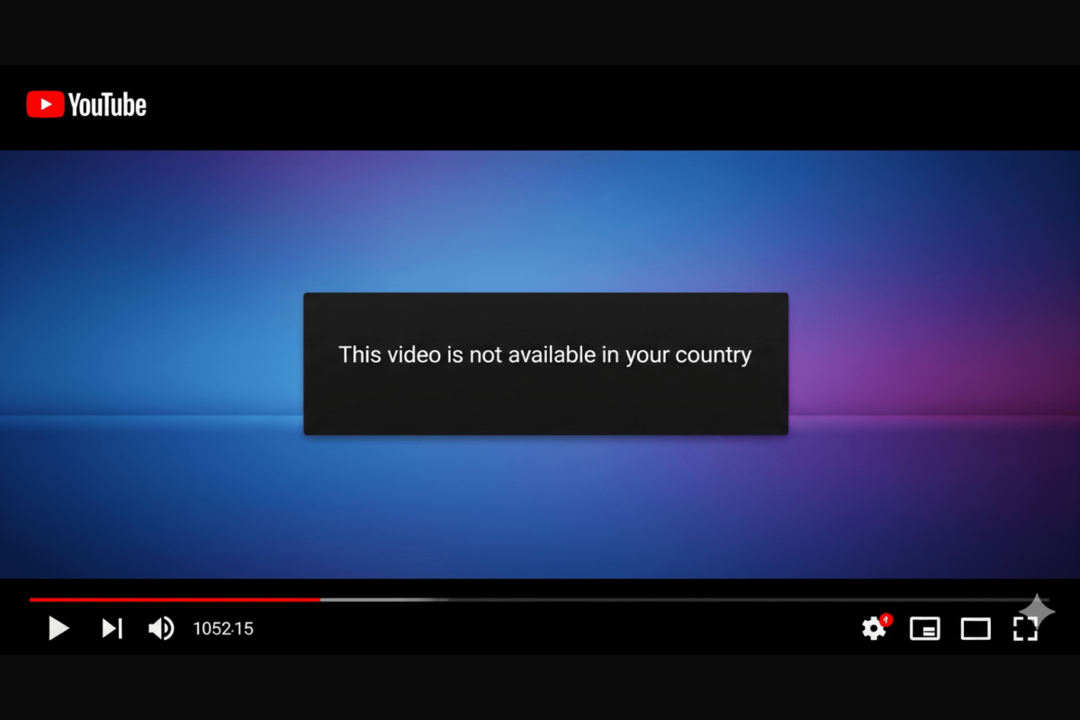 Nguyên Nhân Video Bị Chặn Ở Một Số Quốc Gia Trên YouTube