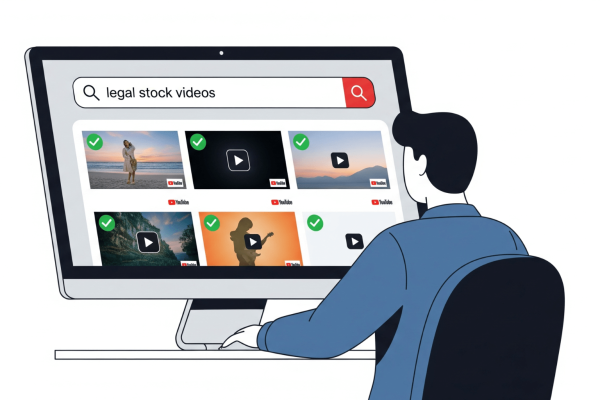 Sai Lầm Phổ Biến Khi Sử Dụng Video Stock Trên YouTube