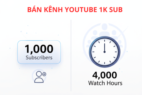 Bán Kênh YouTube 1K Sub – Nên Hay Không Nên? Giá Cả & Kinh Nghiệm Thực Tế