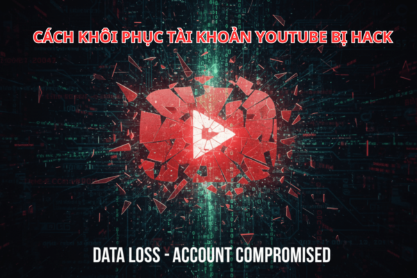 Cách Khôi Phục Tài Khoản YouTube Bị Hack Thành Công 100% Chỉ Trong Vài Bước