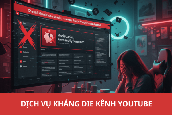 Học Viện YouTube: Dịch Vụ Kháng Die Kênh YouTube Chuyên Nghiệp & An Toàn