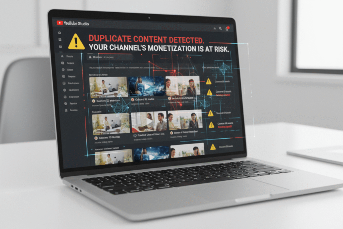 Nguyên Nhân Khiến Kênh Bị Báo Lỗi Trùng Lặp Nội Dung