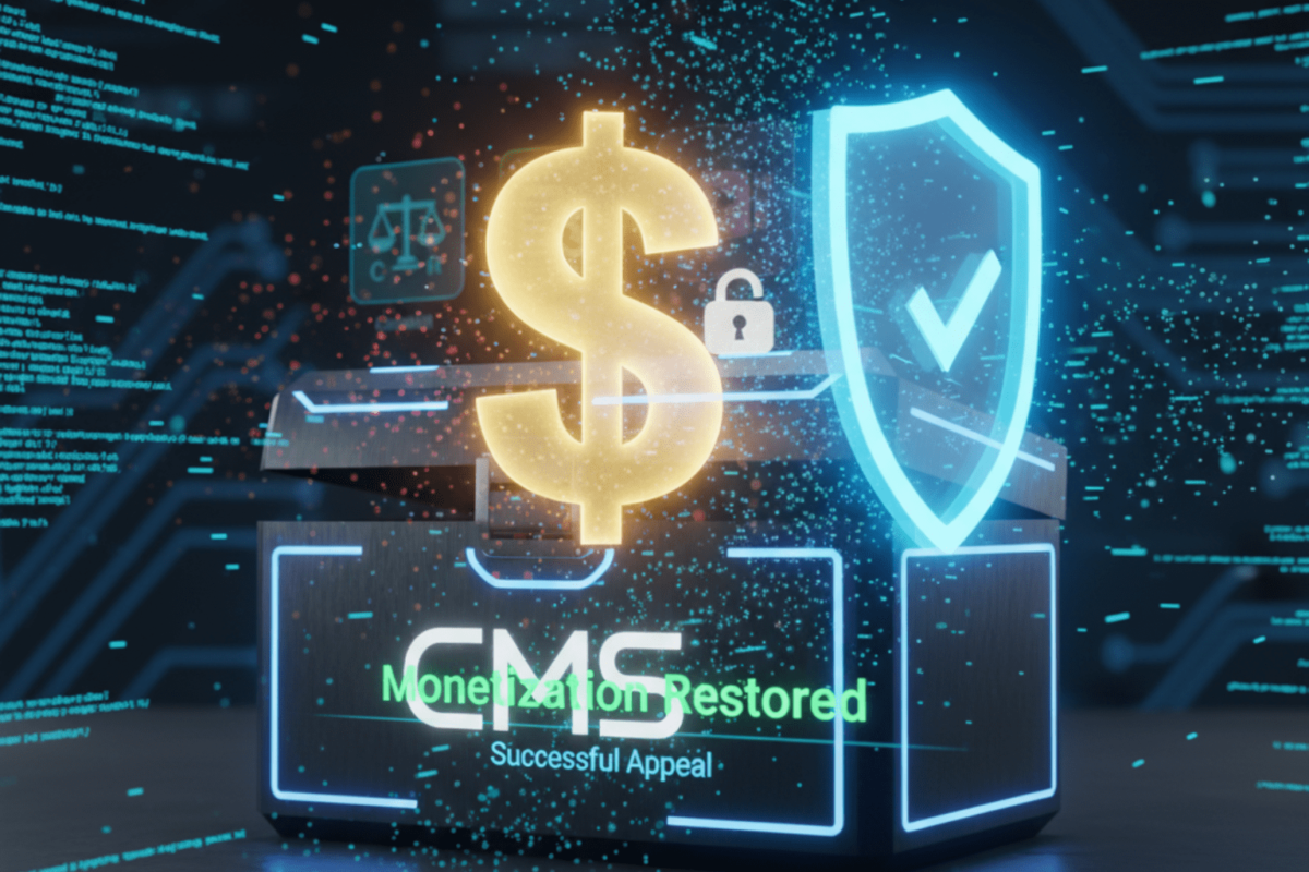 Cấu Trúc Chuẩn Của Mẫu Kháng Cáo Tắt Kiếm Tiền YouTube 2025