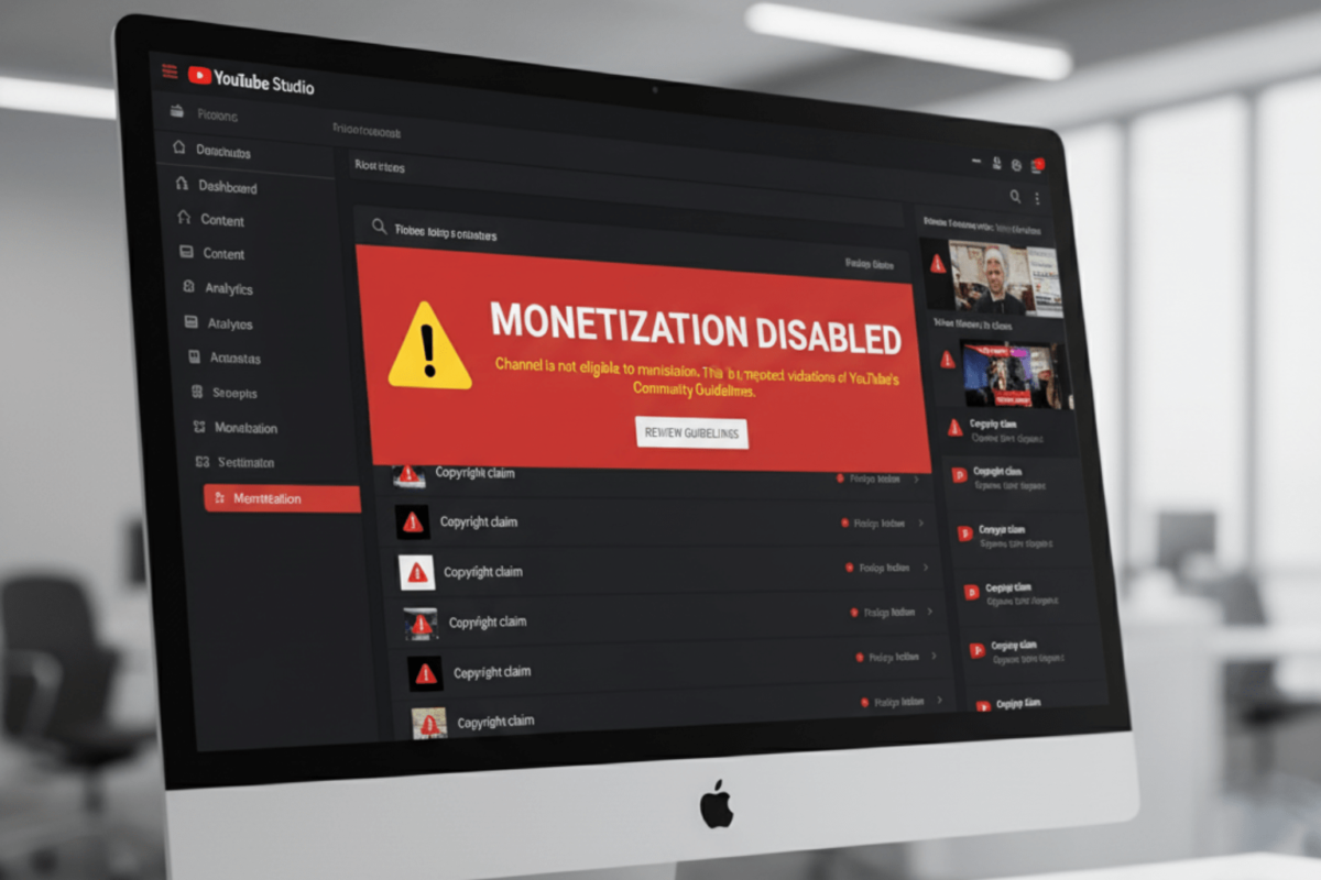 Cách Khắc Phục Khi Kênh Bị Tắt Kiếm Tiền Youtube