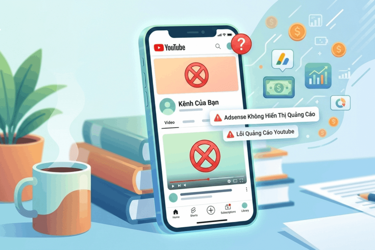 Adsense Không Hiển Thị Quảng Cáo Youtube Là Gì?