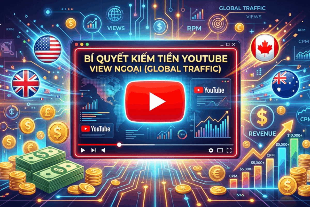 Điều Kiện Để Kiếm Tiền Youtube View Ngoại