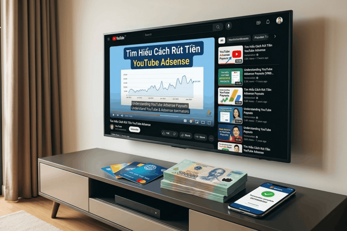 Những Lỗi Thường Gặp Khi Rút Tiền Adsense Youtube