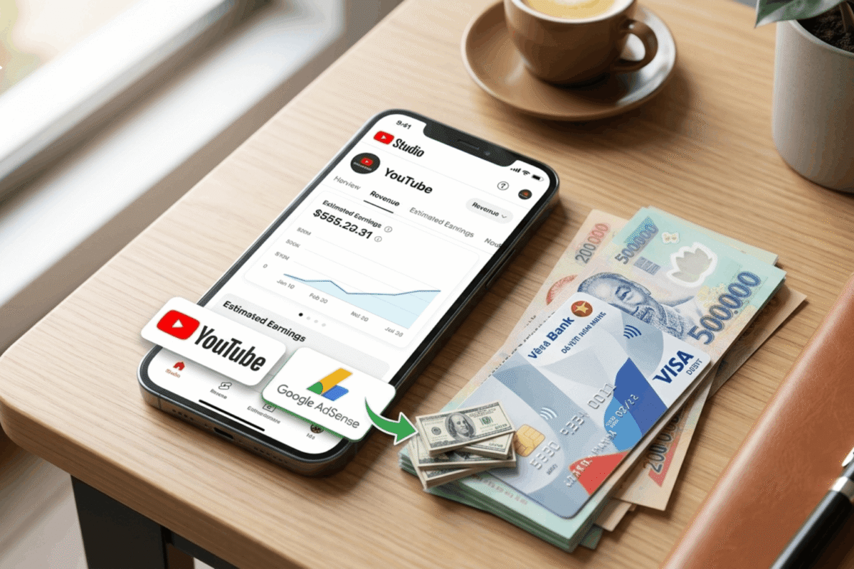 Mẹo Giúp Rút Tiền Adsense Youtube Nhanh Và Ít Lỗi Hơn