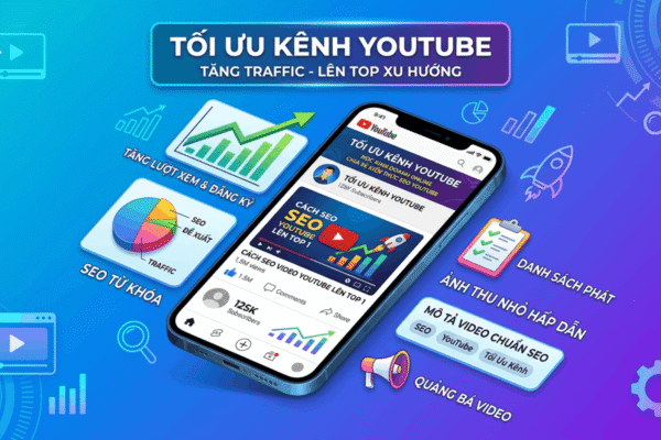 Tối Ưu Kênh YouTube 2026: Hướng Dẫn Từ A Đến Z Giúp Bạn Tăng Lượt Xem