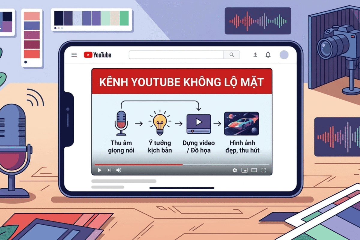 Xây Kênh Youtube Không Lộ Mặt Có Kiếm Tiền Được Không?