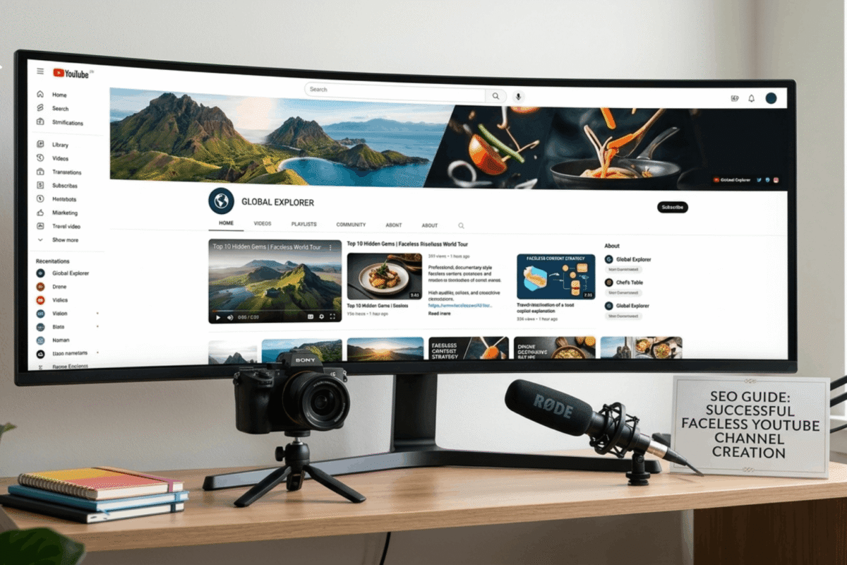 Cách Xây Kênh Youtube Không Lộ Mặt Hiệu Quả Từ Đầu