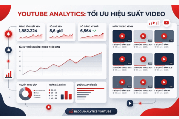 Analytics Youtube: Cách Xem, Đọc Và Tối Ưu YouTube Analytics Để Tăng View & Doanh Thu 2026