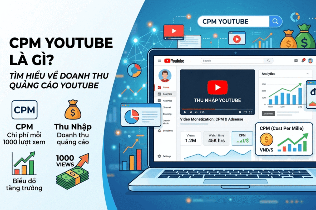 Cách Tăng CPM YouTube Hiệu Quả