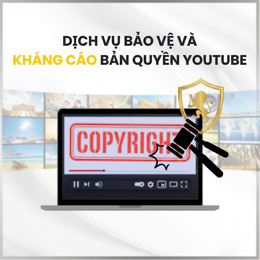 DỊCH VỤ BẢO VỆ VÀ KHÁNG CÁO BẢN QUYỀN YOUTUBE