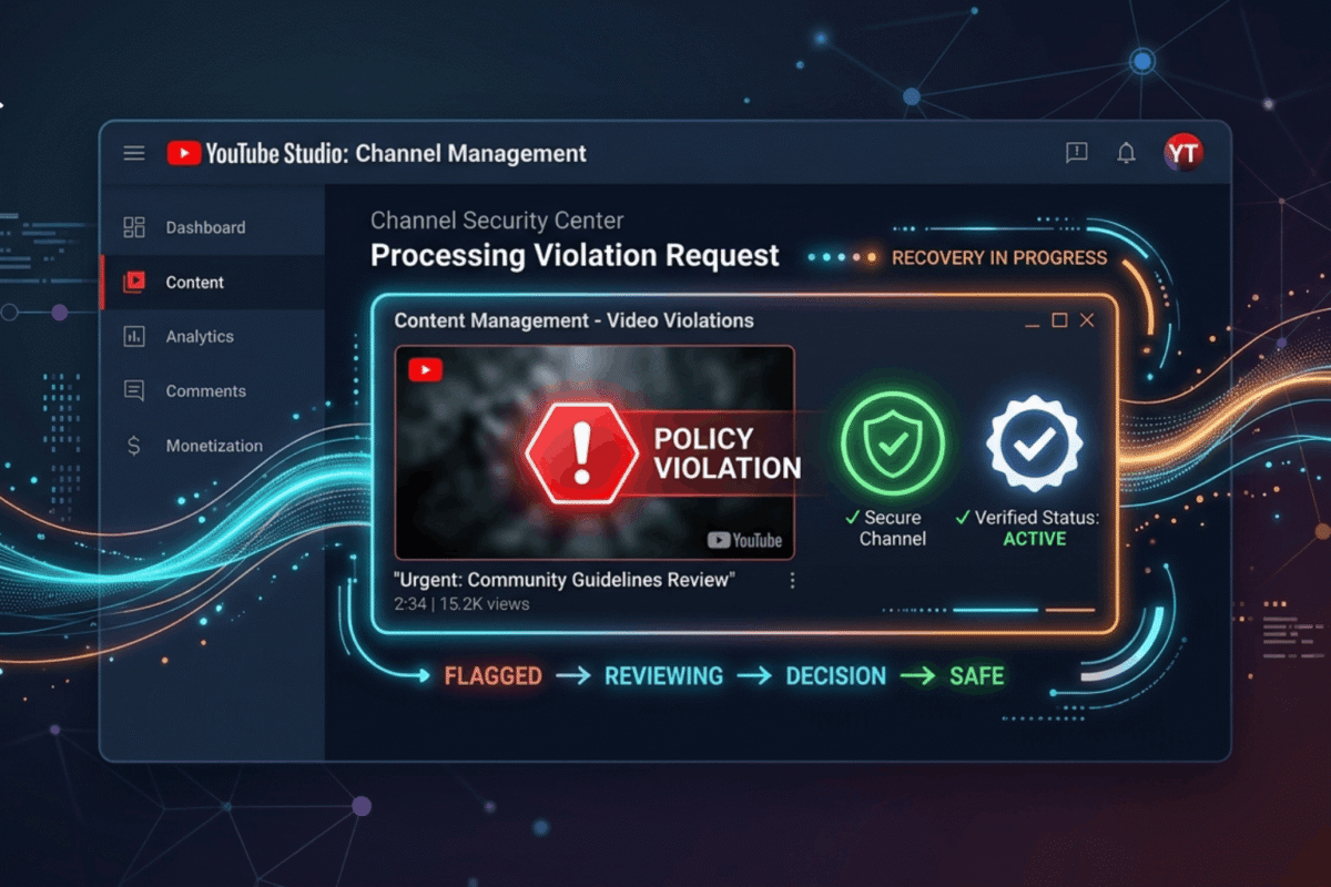Gỡ Vi Phạm Youtube Là Gì?