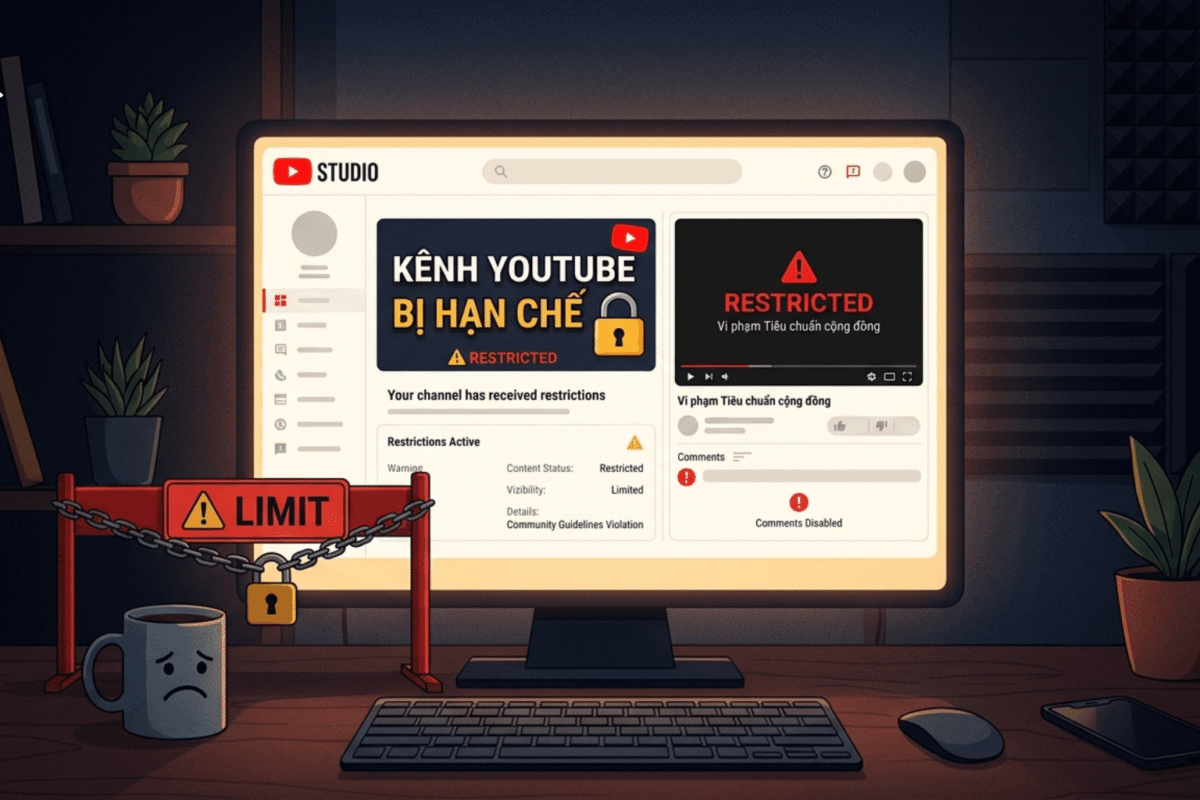 Kênh Youtube Bị Hạn Chế Là Gì?