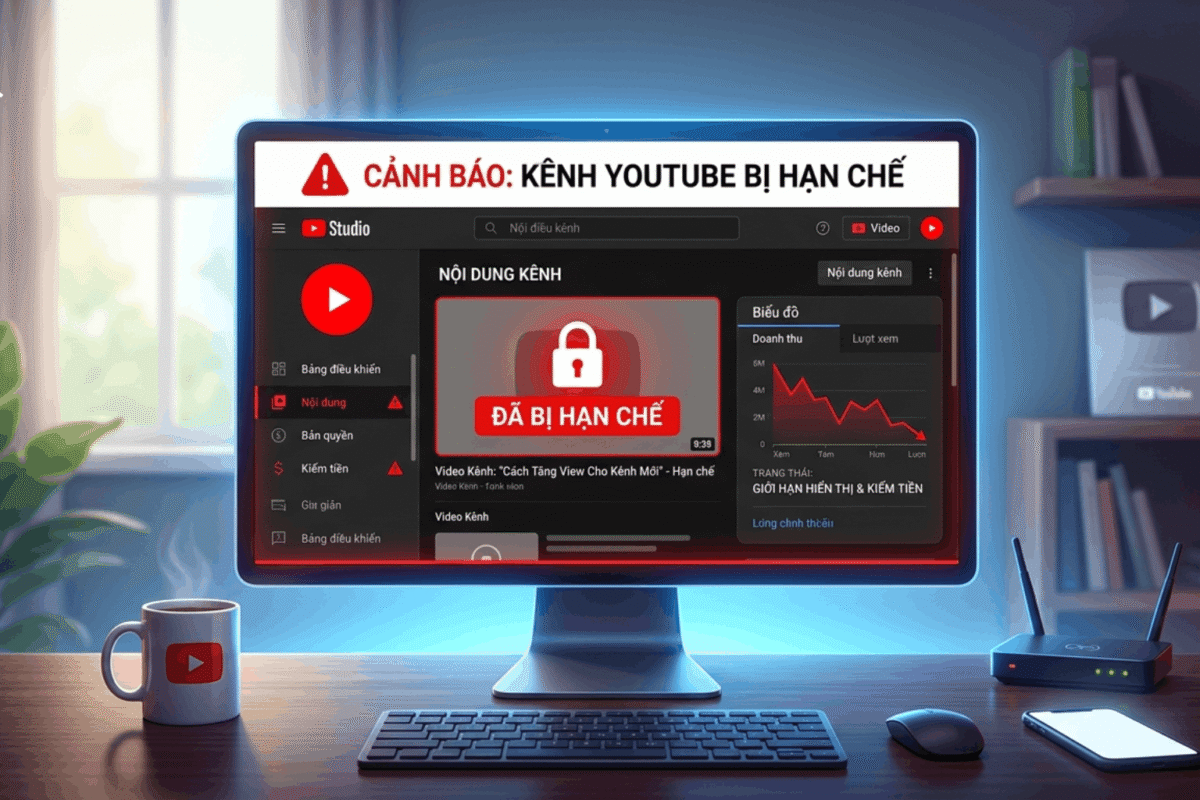 Cách Khôi Phục Đề Xuất Và Kiếm Tiền Sau Khi Kênh Youtube Bị Hạn Chế