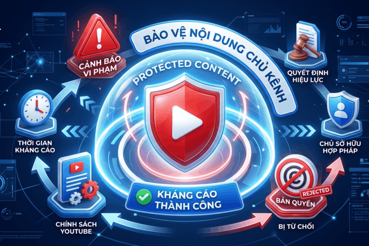 Dịch Vụ Hỗ Trợ Kháng Cáo Youtube Uy Tín Tại Học Viện Youtube 