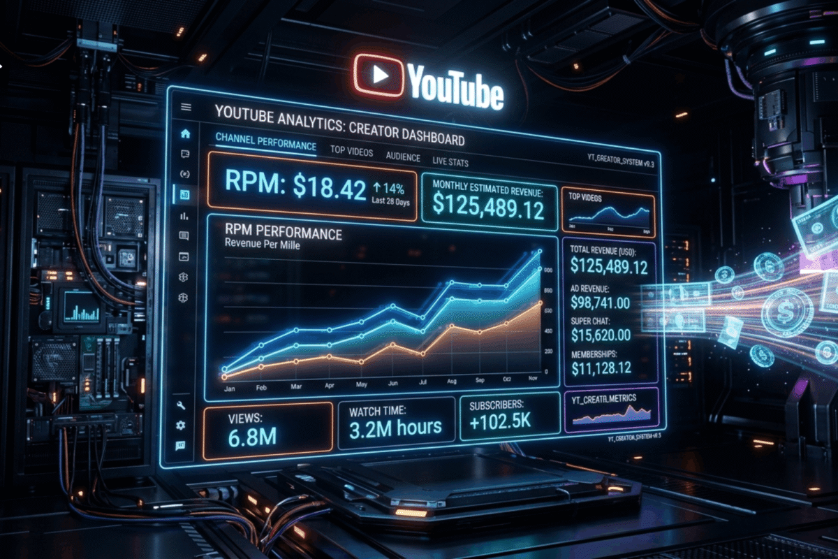 Các Niche Có RPM View Mỹ YouTube Cao Nhất