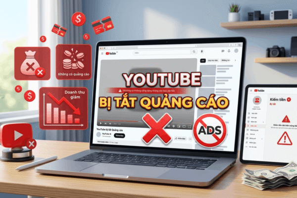Youtube Bị Tắt Quảng Cáo: Nguyên Nhân Và Cách Bật Lại Kiếm Tiền Nhanh Nhất